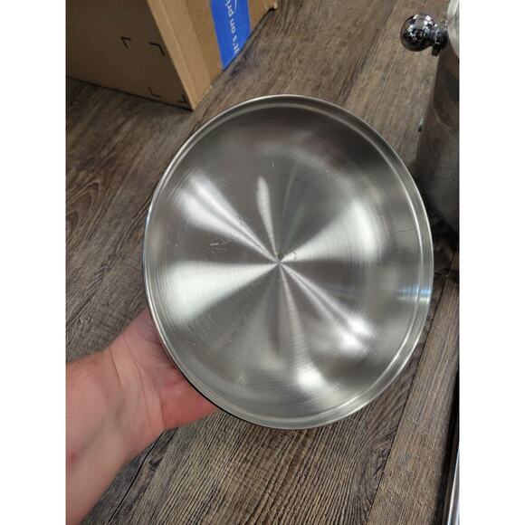 Godinger Stainless Steel Ice BUCKET & SHOOTER Set Bar Tools Mix Drink Set - Picture 4 of 10